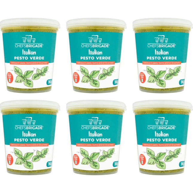 Chefs Brigade Italian Pesto Verde 6 x 1kg bulk wholesale green pesto