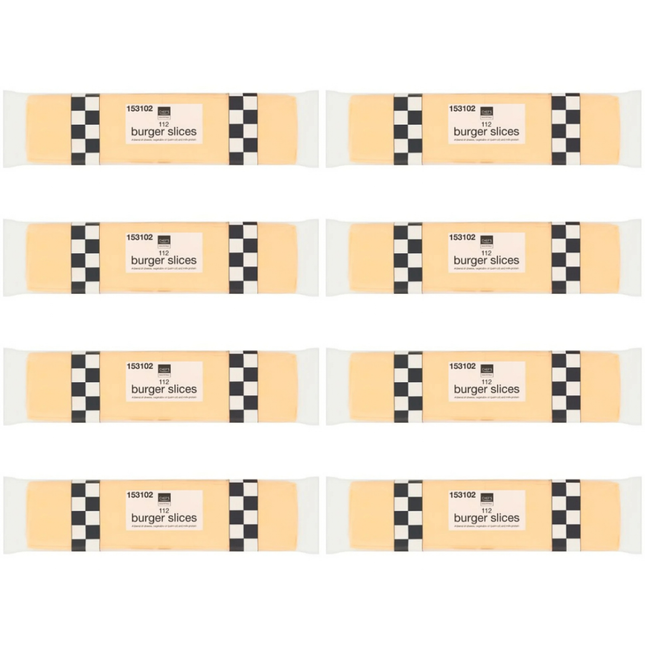 Chef's Essentials 112 Burger Slices wholesale case containing 8 x 1.4kg packs