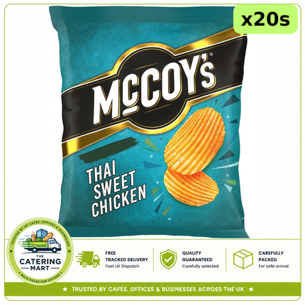 McCoy's Thai Sweet Chicken Crisps 20 x 65g bulk wholesale case