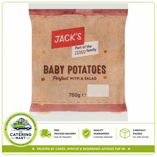 Jack's Baby Potatoes 750g wholesale fresh baby potatoes for catering