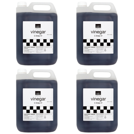 Chef's Essentials Vinegar 4 x 5 litres wholesale catering case for restaurants cafes pubs and hotels
