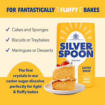 Silver Spoon Caster Sugar 2kg | Wholesale Caster Sugar