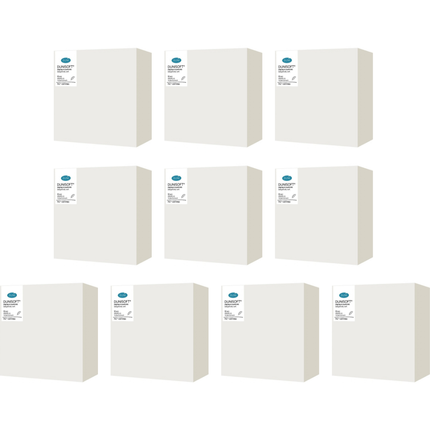 Duni Dunisoft premium napkins, wholesale case of 10 packs containing 50 napkins each