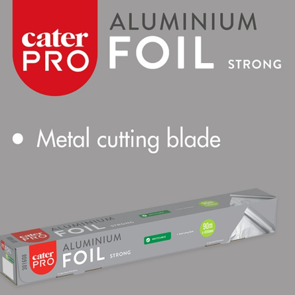 CaterPro Strong Aluminium Foil 450mm x 90m | Catering Foil | Wholesale