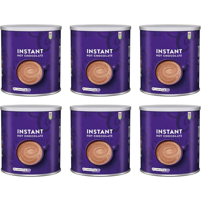 Cadbury Instant Hot Chocolate wholesale case containing 6 x 2kg packs for cafés offices and catering