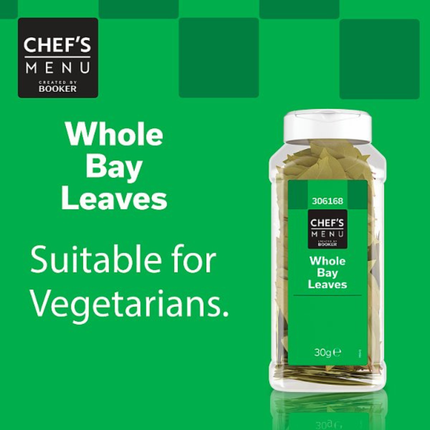 Chef's Menu Whole Bay Leaves 30g | Wholesale Catering Bay Leaves