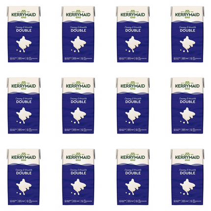 Kerrymaid Double UHT Cream wholesale case containing 12 x 1L cartons