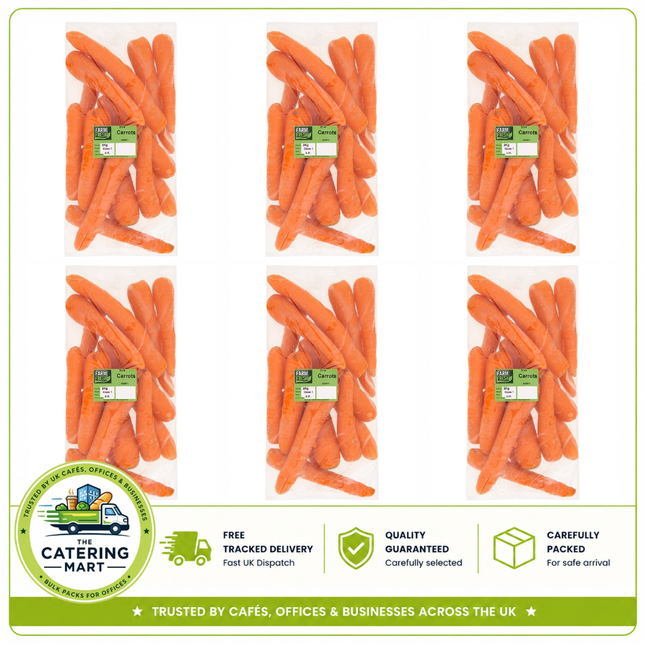 Farm Fresh Carrots 6 x 2kg bulk wholesale fresh carrots for catering