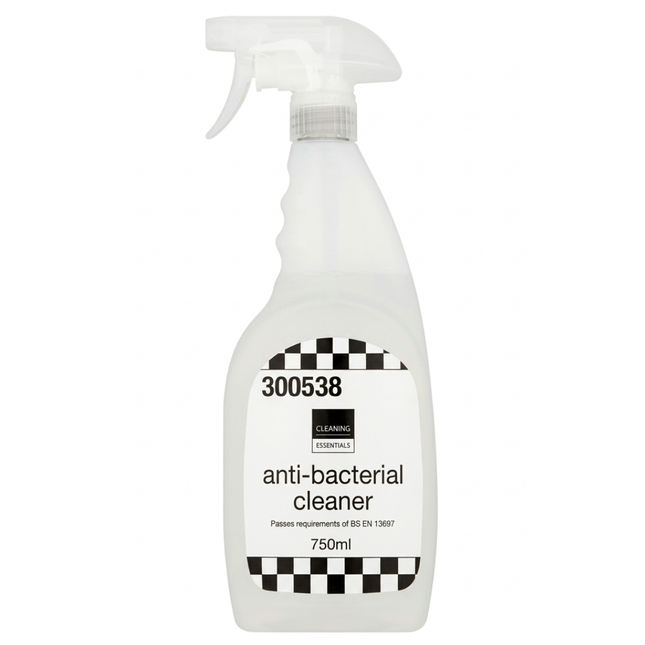Cleaning Essentials Antibacterial Cleaner 750ml bottle for commercial cleaning and hospitality use