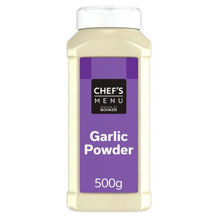 Chef's Menu Garlic Powder 500g wholesale catering pack of finely ground dried garlic seasoning