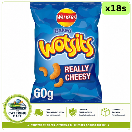 Walkers Wotsits Cheese Sharing Crisps 18 x 60g wholesale case