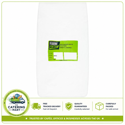 Farm Fresh Washed White Potatoes 20kg | Bulk Wholesale Potatoes