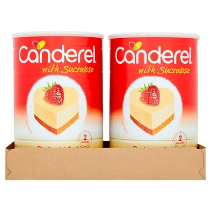 Canderel Yellow 1000g pack of granulated tabletop sweetener for wholesale catering and beverage service