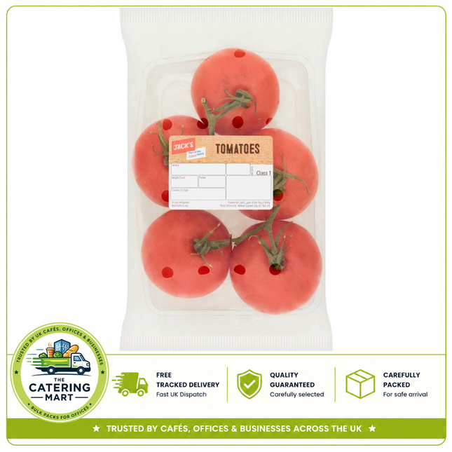 Jack's Vine Tomatoes 500g pack of fresh vine tomatoes for wholesale catering