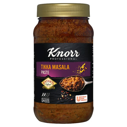 Knorr Professional Tikka Masala Paste 1.1kg catering pack of aromatic tikka masala curry paste for curries, sauces, marinades and professional kitchens