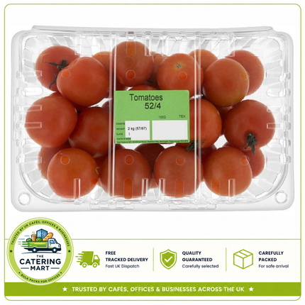 Farm Fresh Tomatoes 2kg wholesale pack of fresh juicy tomatoes for salads, sandwiches, pizzas, pasta, sauces and catering