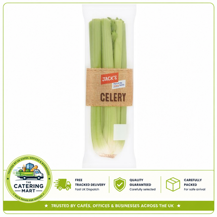 Jack's Celery fresh crisp celery for salads, soups, stocks, sauces and professional catering