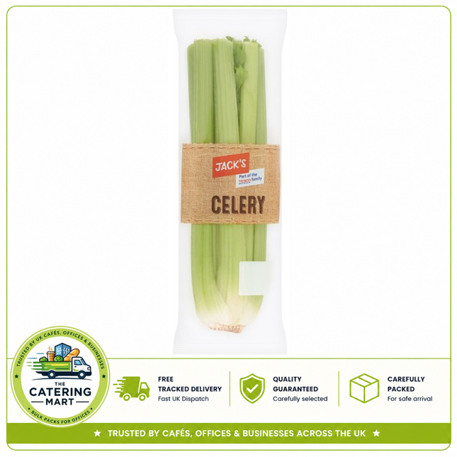 Jack's Celery fresh crisp celery for salads, soups, stocks, sauces and professional catering