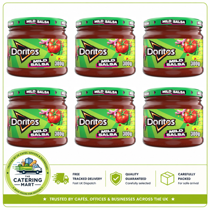 Doritos Mild Salsa Sharing Dip 6 x 300g bulk wholesale case