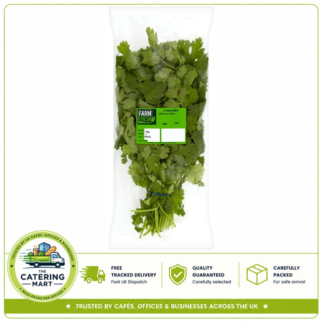 Farm Fresh Coriander 100g wholesale fresh coriander leaves for catering
