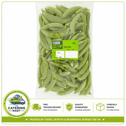 Farm Fresh Sugar Snaps 500g | Wholesale Fresh Sugar Snap Peas