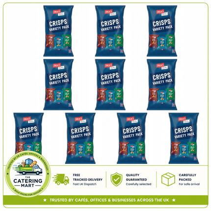 Jack's Crisps Variety 10 x Pack 5 x 20g bulk wholesale case