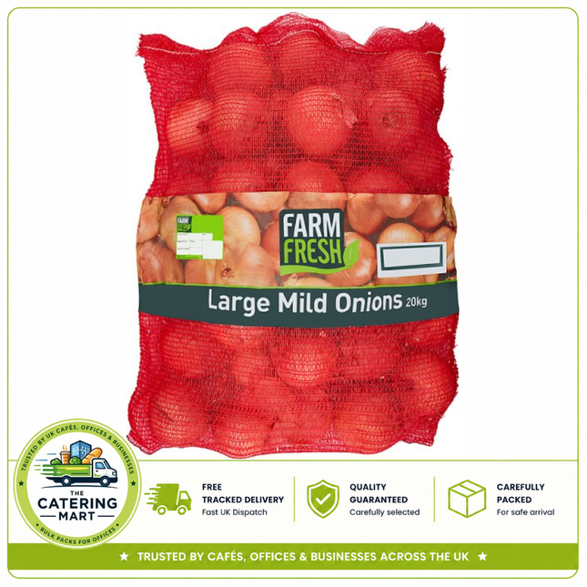 Farm Fresh Large Mild Onions 20kg bulk wholesale fresh onions for catering