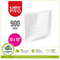 CaterPro 900 Plastic PP Window Bags with White Sulphite Paper Backing wholesale food packaging