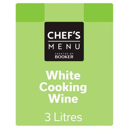 Chef's Menu White Cooking Wine 3L wholesale catering cooking ingredient