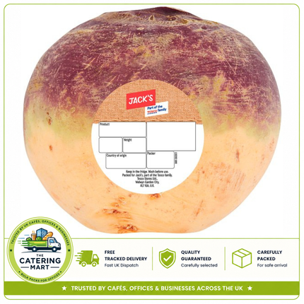 Jack's Swede Single 700g fresh swede root vegetable for wholesale catering and foodservice