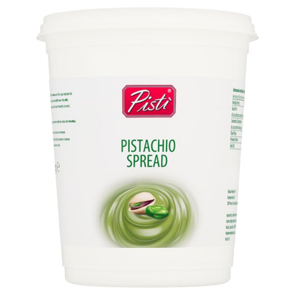 Pistì Pistachio Spread 1kg pack of smooth pistachio spread for cakes, pastries, croissants, pancakes, waffles, desserts and professional baking