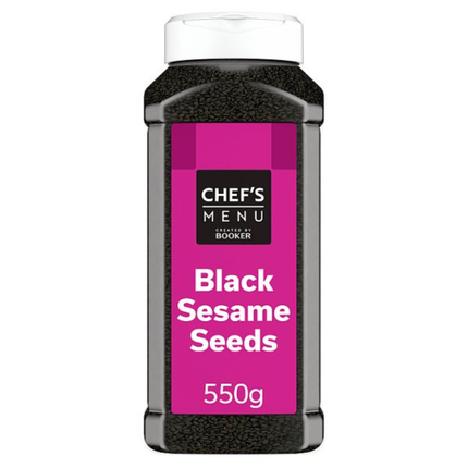 Chef's Menu Black Sesame Seeds 550g wholesale catering pack
