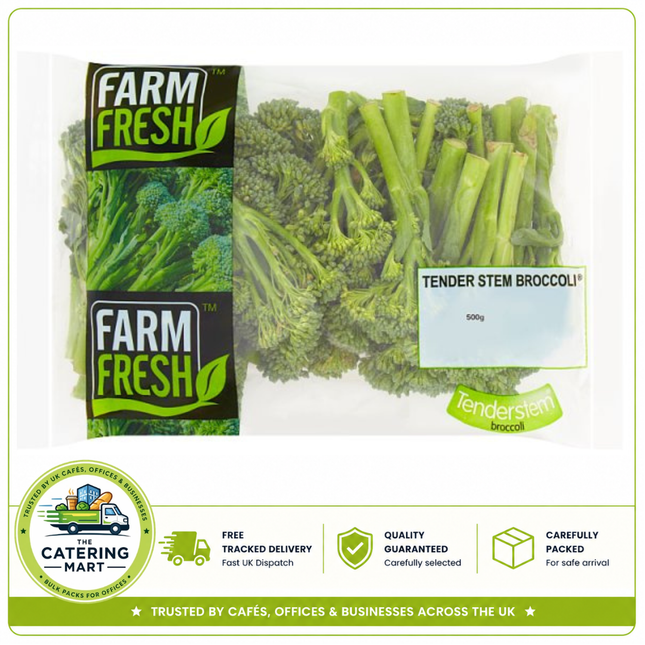 Farm Fresh Tender Stem Broccoli 500g wholesale fresh Tenderstem broccoli for catering