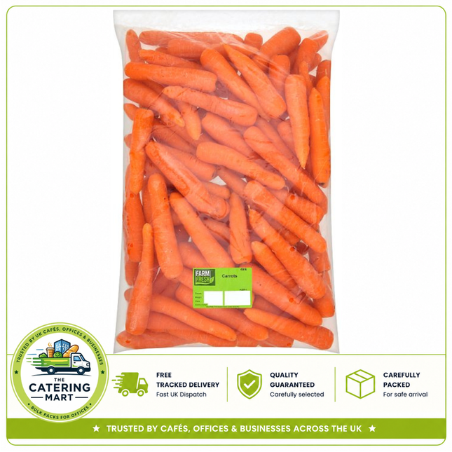 Farm Fresh Carrots 10kg bulk wholesale fresh carrots for catering