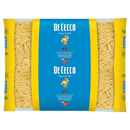 De Cecco Foodservice Penne Rigate 3kg wholesale Italian catering pasta pack