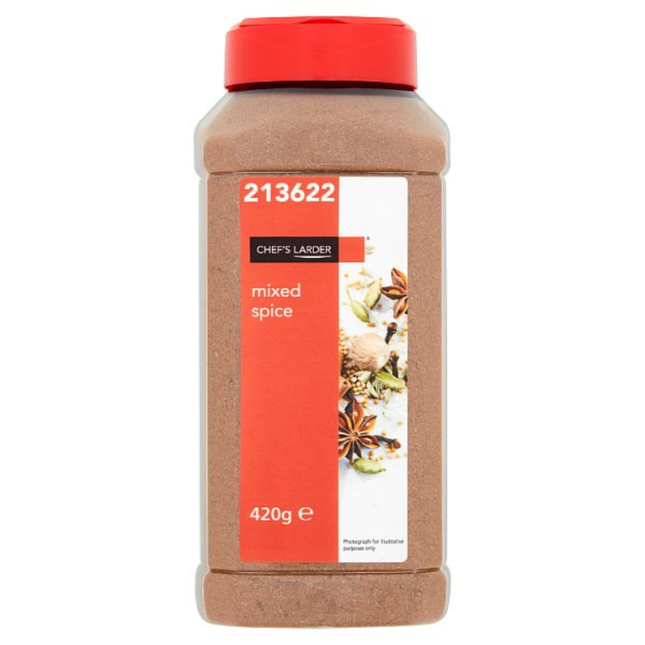 Chef's Larder Mixed Spice 420g wholesale catering pack of aromatic mixed baking spices
