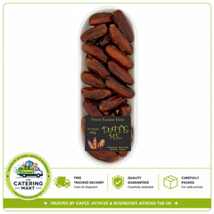 Date Me Finest Tunisian Dates 200g pack of sweet, soft Tunisian dates for snacking, baking, desserts and catering