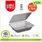 CaterPro 12 x 6 aluminium foil rectangular deep trays with foil lined lids, 72 sets