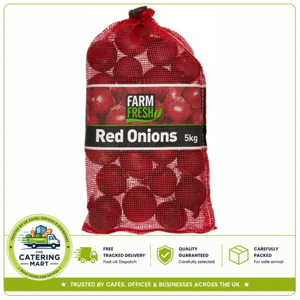 Farm Fresh Red Onions 5kg | Bulk Wholesale Fresh Red Onions