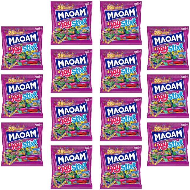 MAOAM Joystixx Fruit & Cola Chewy Sweets 14 x 140g | Wholesale
