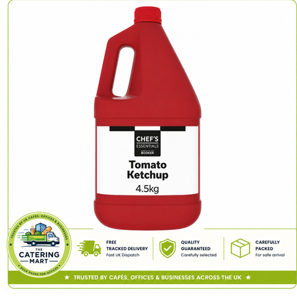 Chef's Essentials Tomato Ketchup 4.5kg bulk wholesale catering container