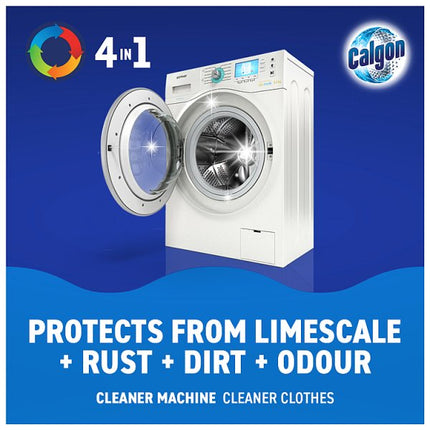 Calgon Tablets 75 Tabs | 4 in 1 Washing Machine Protection