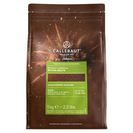 Callebaut Chocolate Botanical Experience Extra Brute Cocoa Powder 1kg