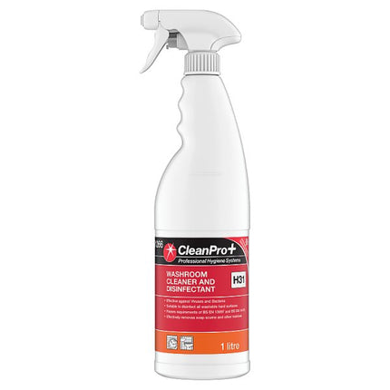 CleanPro+ Washroom Cleaner and Disinfectant 6 x 1L