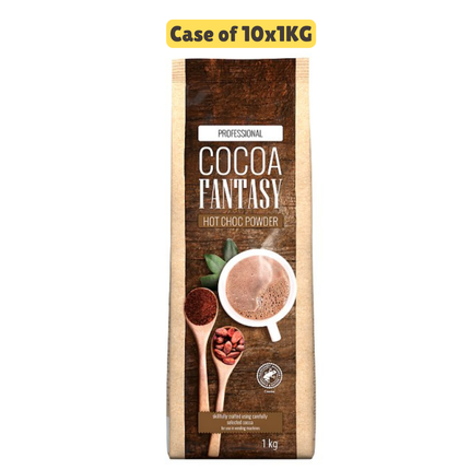 Cocoa Fantasy Hot Chocolate Powder 1kg [CASE OF 10]