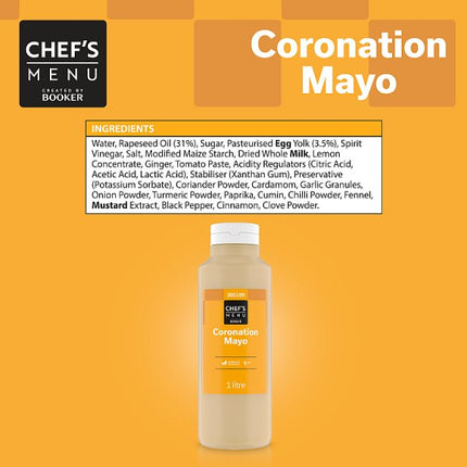 Coronation Mayonnaise | Chef's Menu 1 Litre
