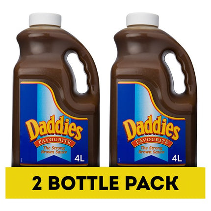 Daddies Brown Sauce | Favourite The Strong Case of 2 x 4 Litres