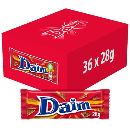 Daim Bar 36 x 28g | Daim Chocolate Bar