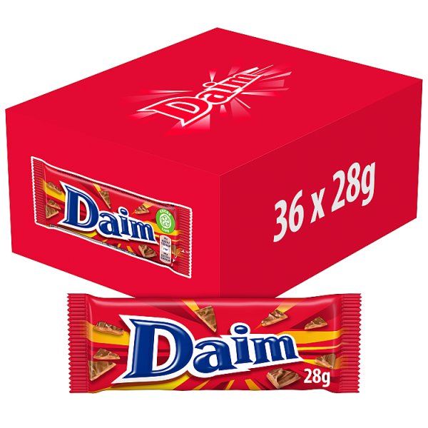 Daim Bar 36 x 28g | Daim Chocolate Bar