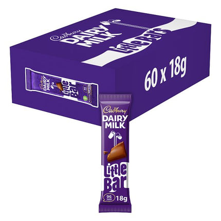 Dairy Milk Little Bar 60 x 18g | Cadbury Little Bar Chocolate